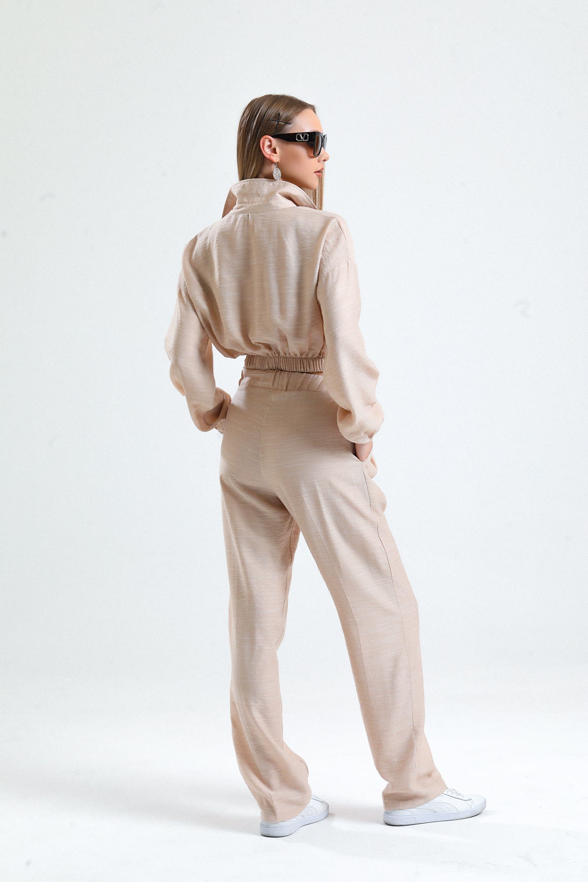 Soft Eşofman Takımı Krem