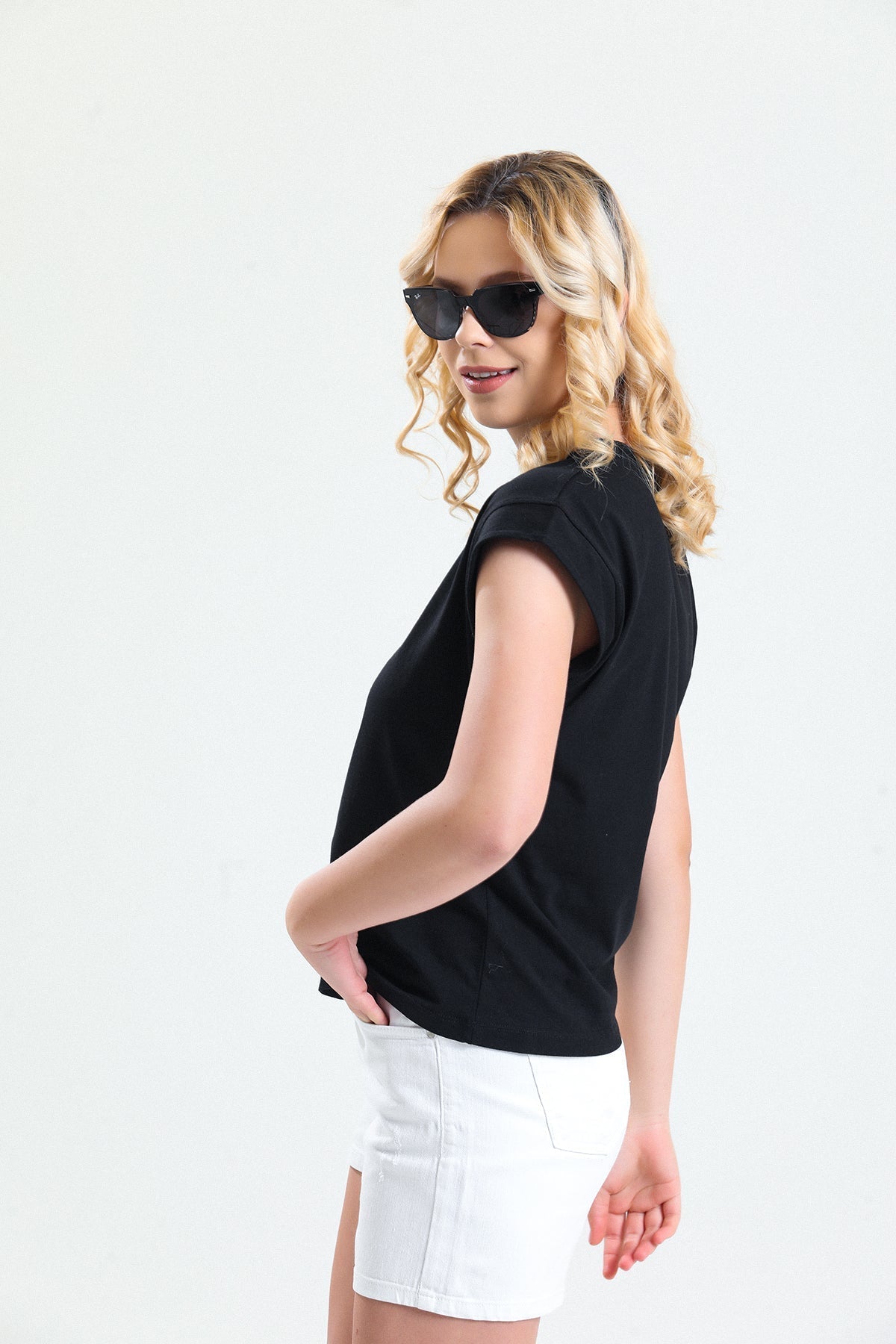 Gri Kısa Kollu Basic T shirt