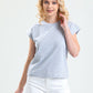 Gri Kısa Kollu Basic T shirt