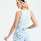 Yeşil Halter Yaka Body