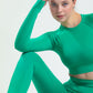 BEcca JANSET Crop Yeşil