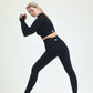 BEcca KARMEN Crop Siyah