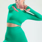 BEcca JANSET Crop Yeşil