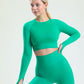 BEcca JANSET Crop Yeşil